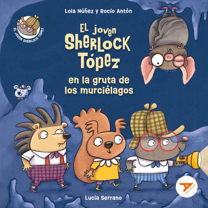 Libro: El joven Sherlock Tópez en la gruta de los murciélagos