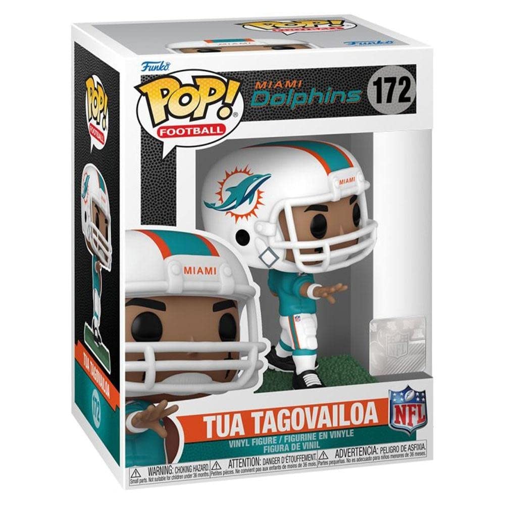 Funko Pop: POP Tua Tagovailoa (Miami Dolphins) Funko NFL Series 9