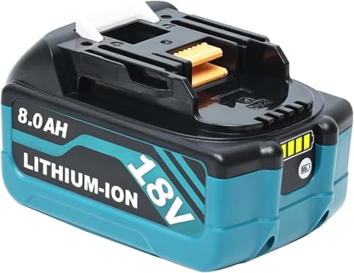 Batería-de-repuesto-HAPPLYS-de-8.0-Ah-para-Makita-de-18-V,-compatible-con-baterías-y-herramientas-Makita-de-18-V-(azul)