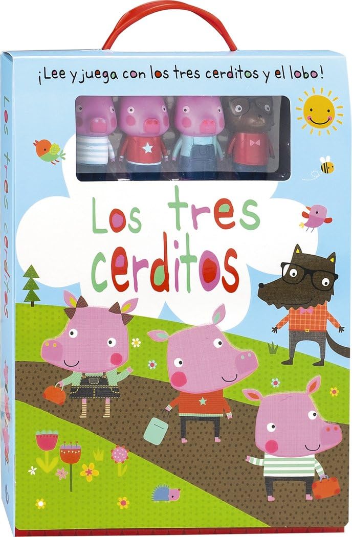 Los tres cerditos (Castellano - A PARTIR DE 3 AÑOS - MANIPULATIVOS (LIBROS PARA TOCAR, JUGAR Y PINTAR), POP-UPS - Otros libros)