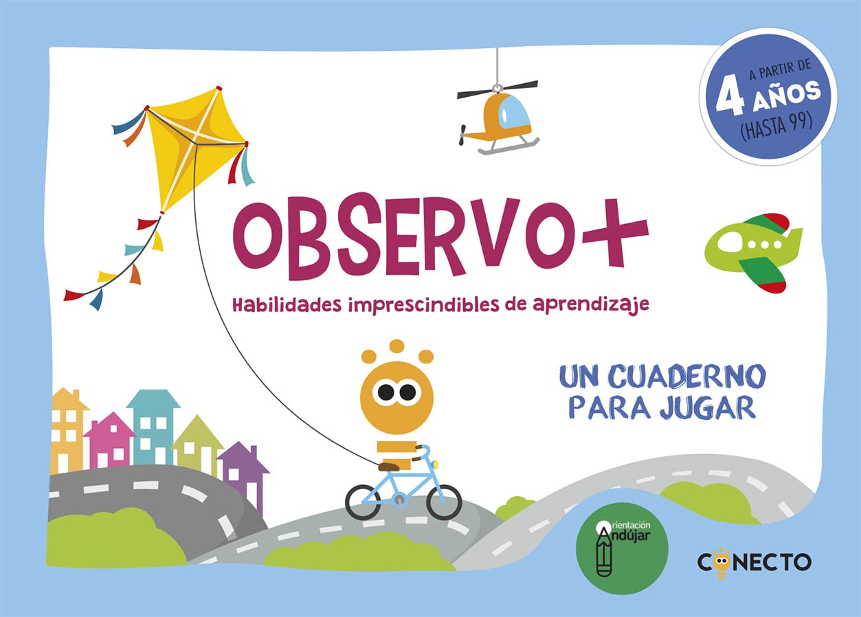 Libro: Observo+ Habilidades imprescindibles de aprendizaje (4 años)