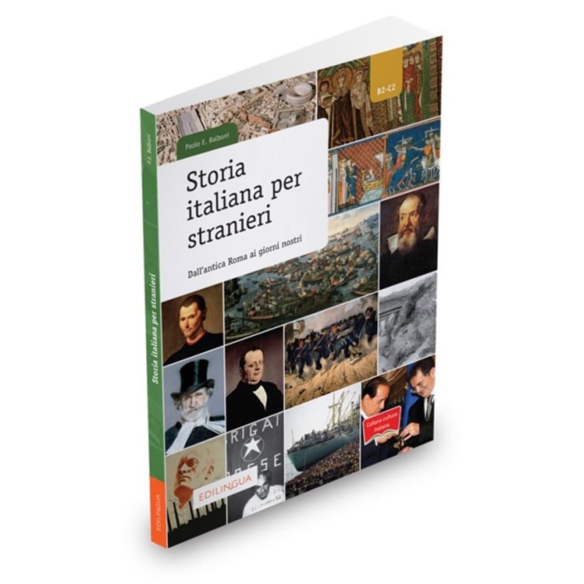 Libro: Collana cultura italiana: Storia italiana per stranieri