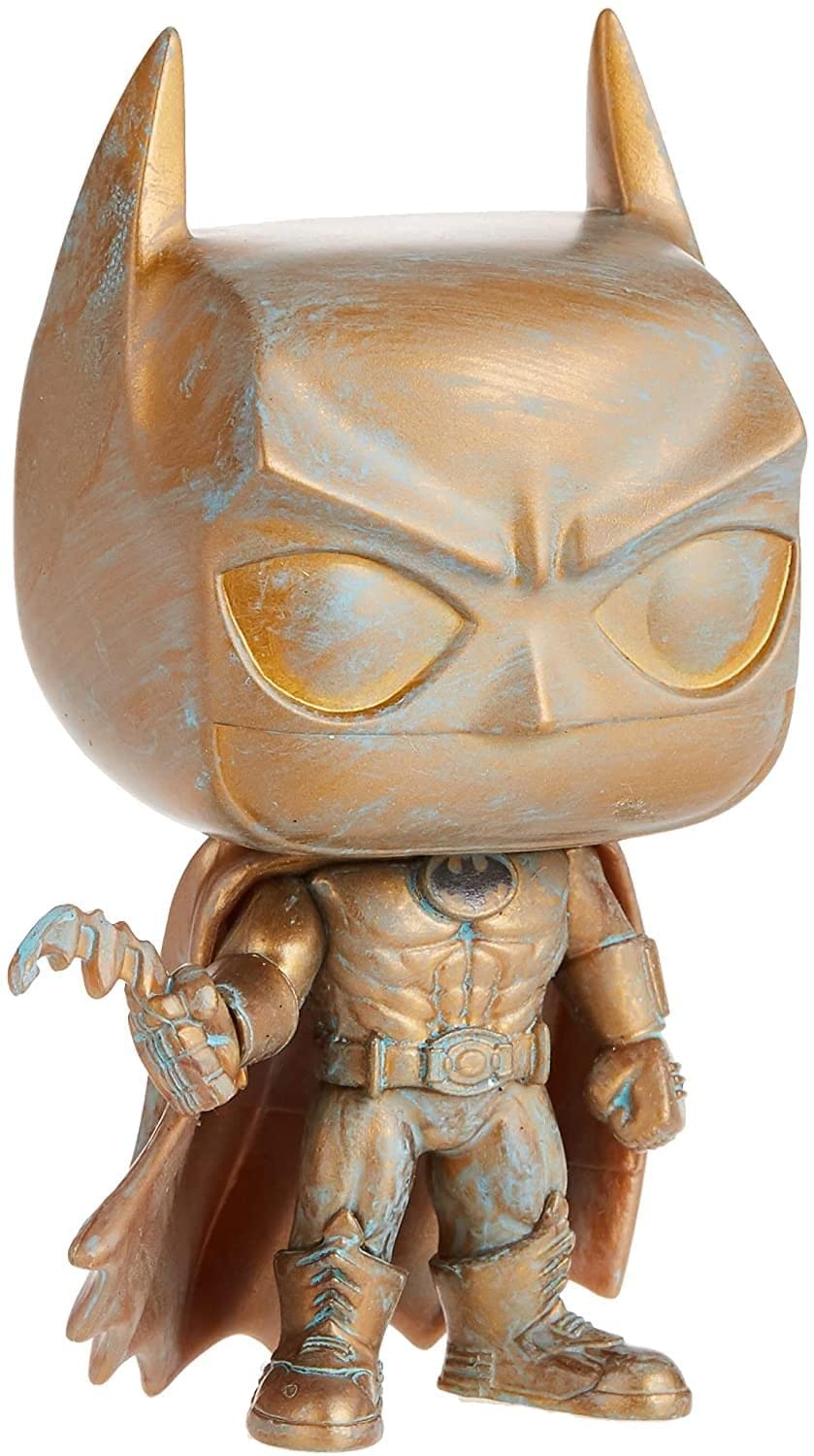 Funko Pop! DC Comics Batman 80th Anniversary: Bronze Patina Batman (1989) Gemini Collectibles Exclusivo Figura de Vinilo