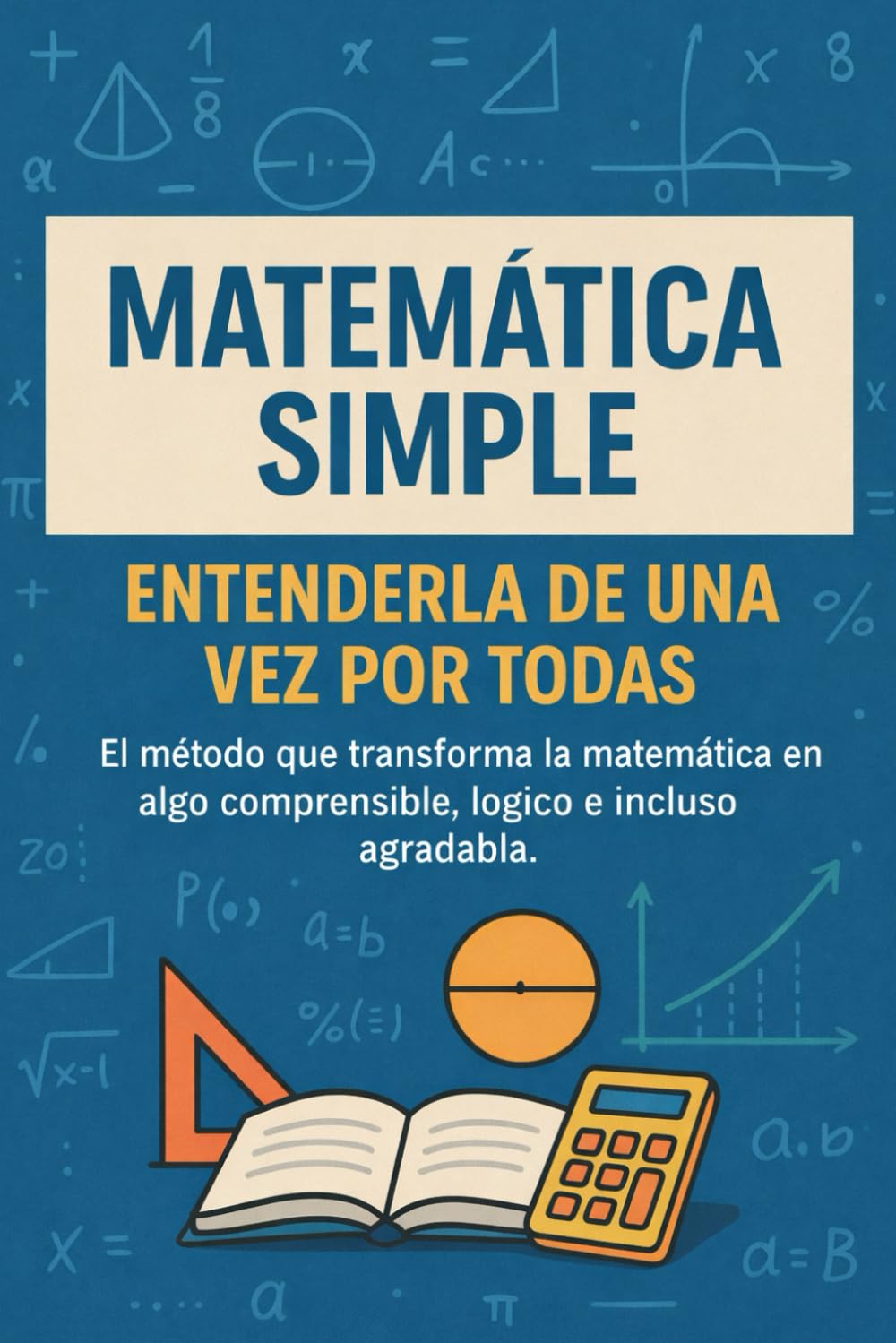 Libro: Matemática Simple: Entenderla de verdad, de una vez por todas: El método claro e intuitivo para comprender la matemática en secundaria sin estrés y sin memorizar fórmulas