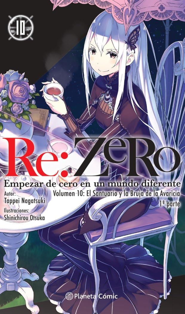 Libro: Re:Zero nº 10 (novela): Empezar de cero en un mundo diferente. Volumen 10: El santuario y la bruja de la avaricia. 1ª parte (Manga Novela)