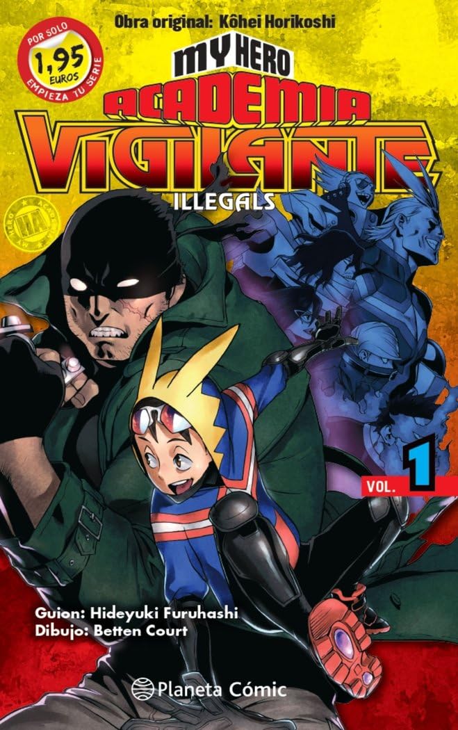 MM My Hero Academia Vigilante Illegals nº 01 1,95 (Manga Manía)