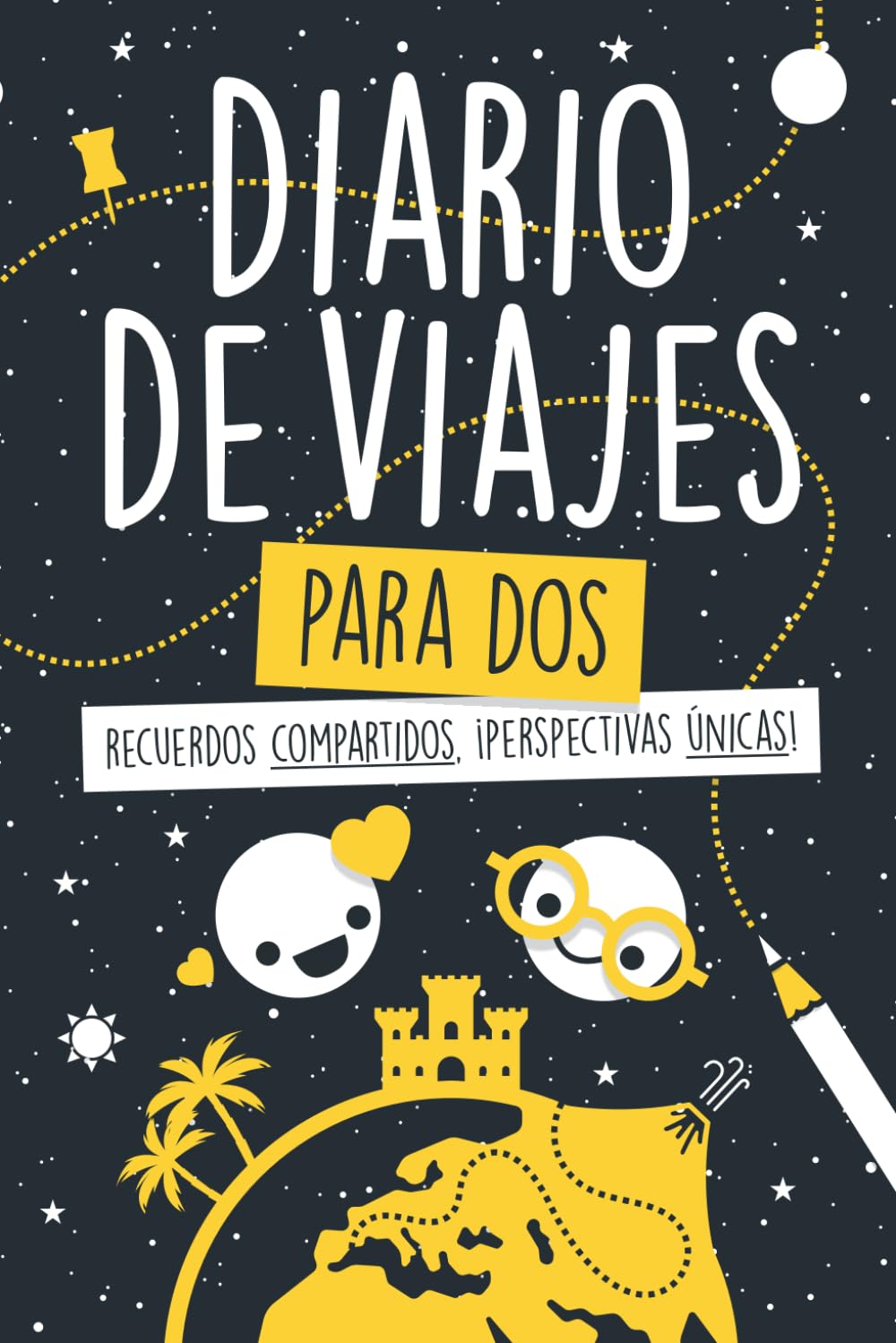 Libro: Diario de Viajes y Escapadas - Para Dos: Recuerdos Compartidos, ¡Perspectivas Únicas! - Para Parejas, Amigos, Familia. Con Foto y Preguntas para cada Persona.