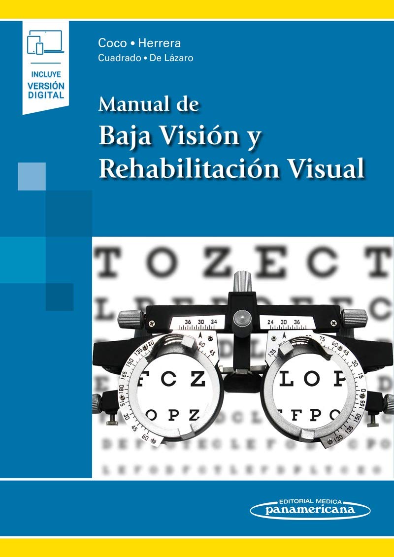 Libro: Manual de baja Visión y rehabilitación Visual (Incluye versión digital)