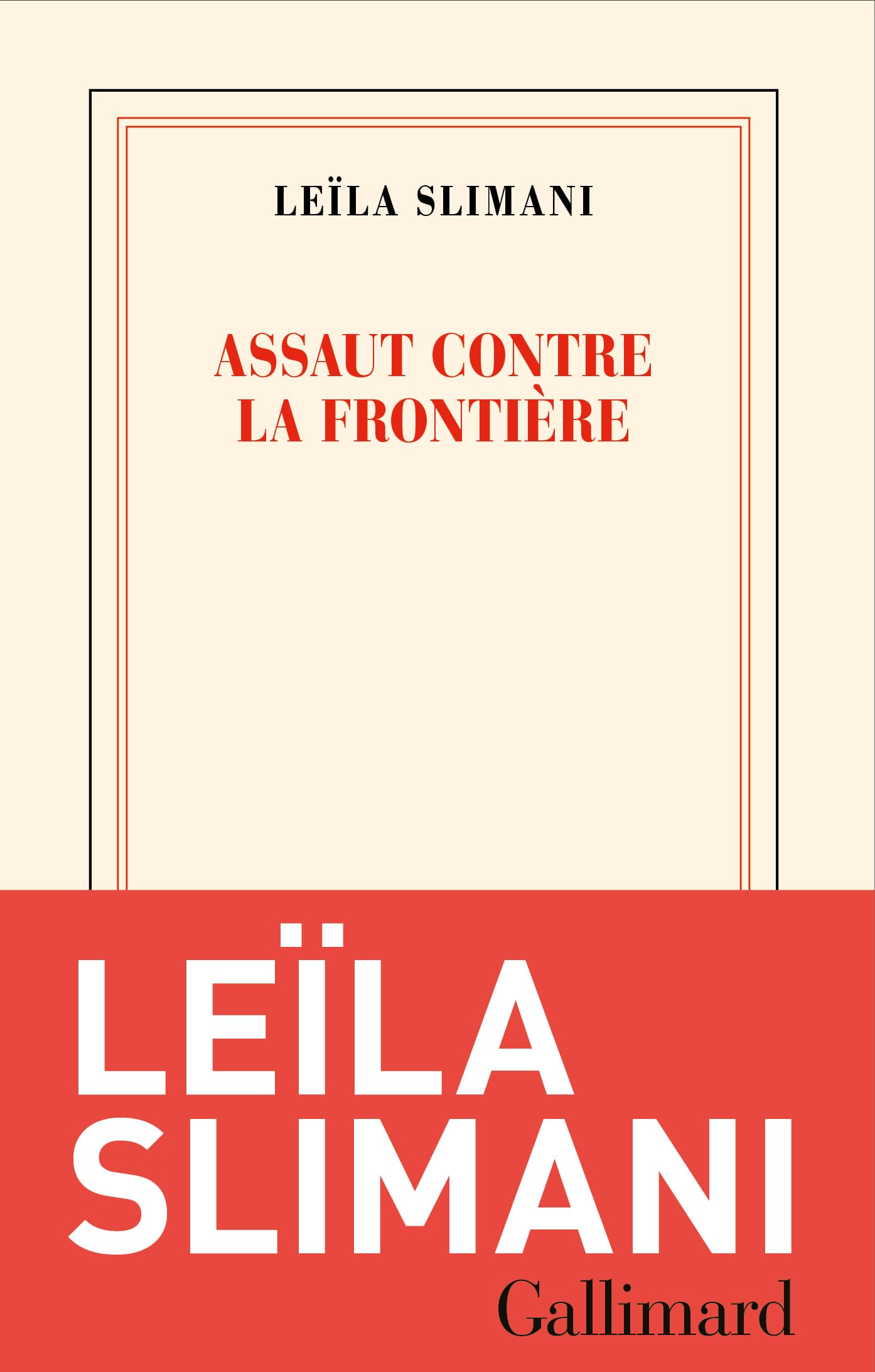 Libro: Assaut contre la frontière