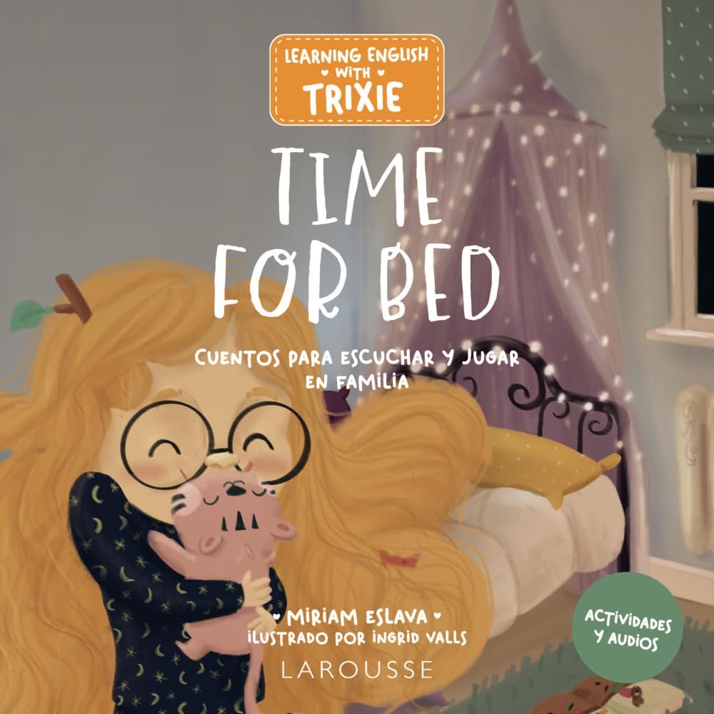Libro: Learning English with Trixie. Time for Bed: Cuentos para escuchar y jugar en familia