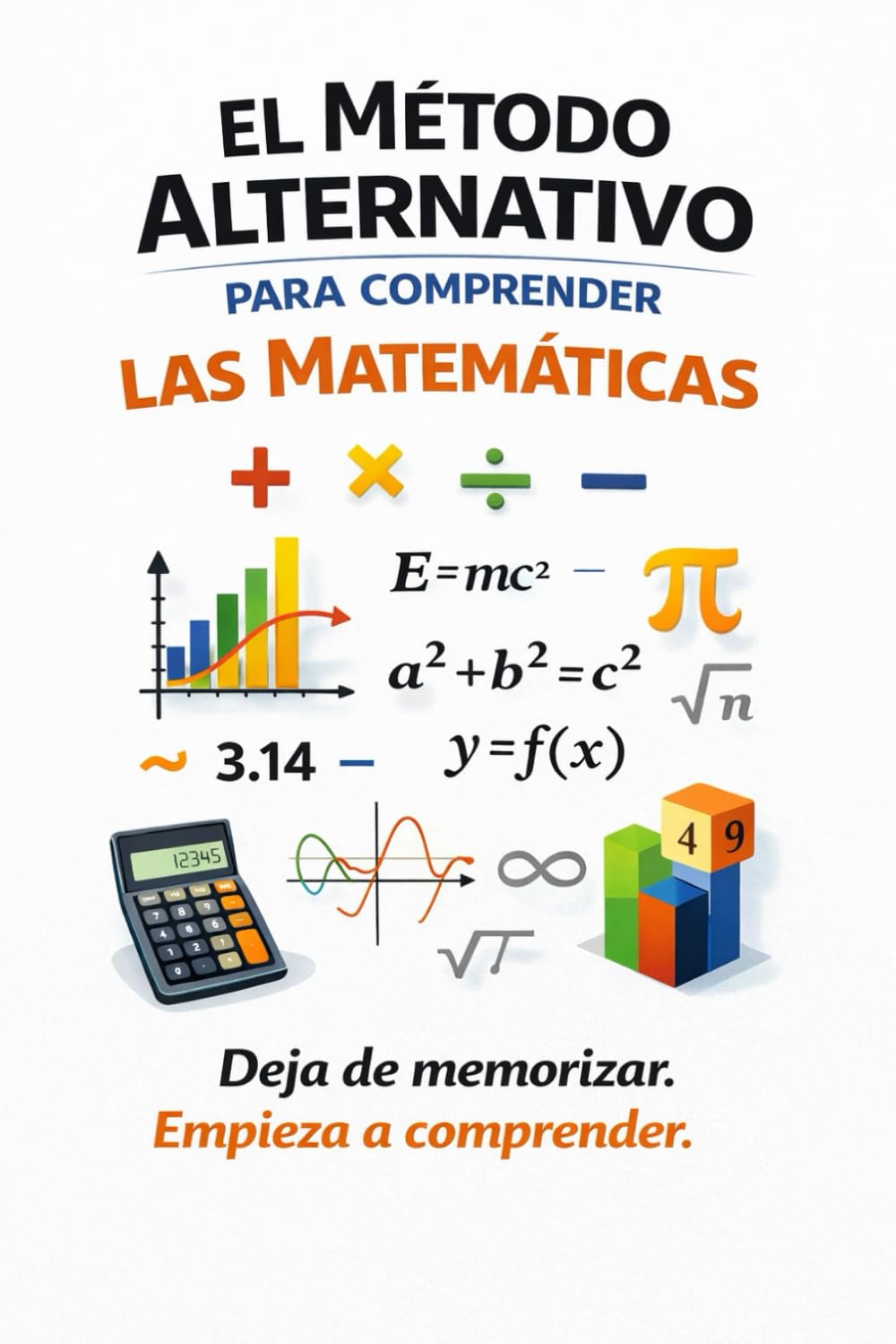 Libro: El Método Alternativo para Comprender las Matemáticas:: Deja de memorizar. Empieza a comprender. (Spanish Edition)