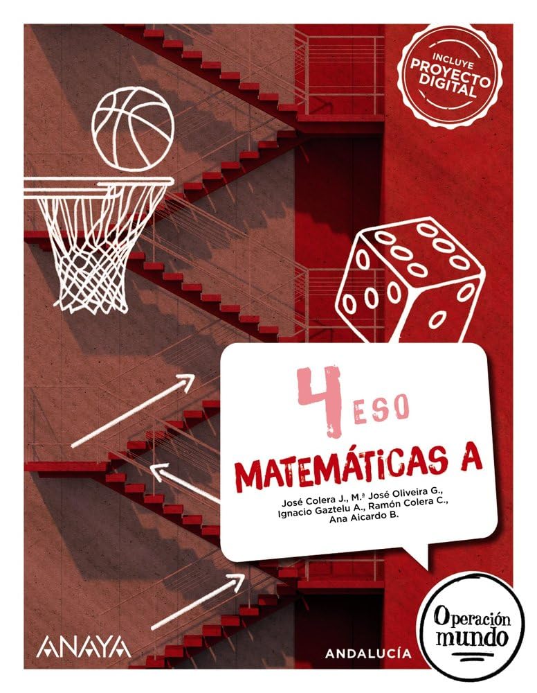Libro: Matemáticas A 4