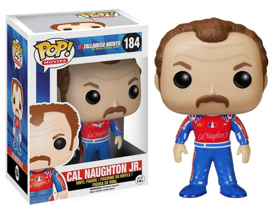 Funko POP Movies: Talladega Nights - Cal Naughton Jr. Figura de Acción