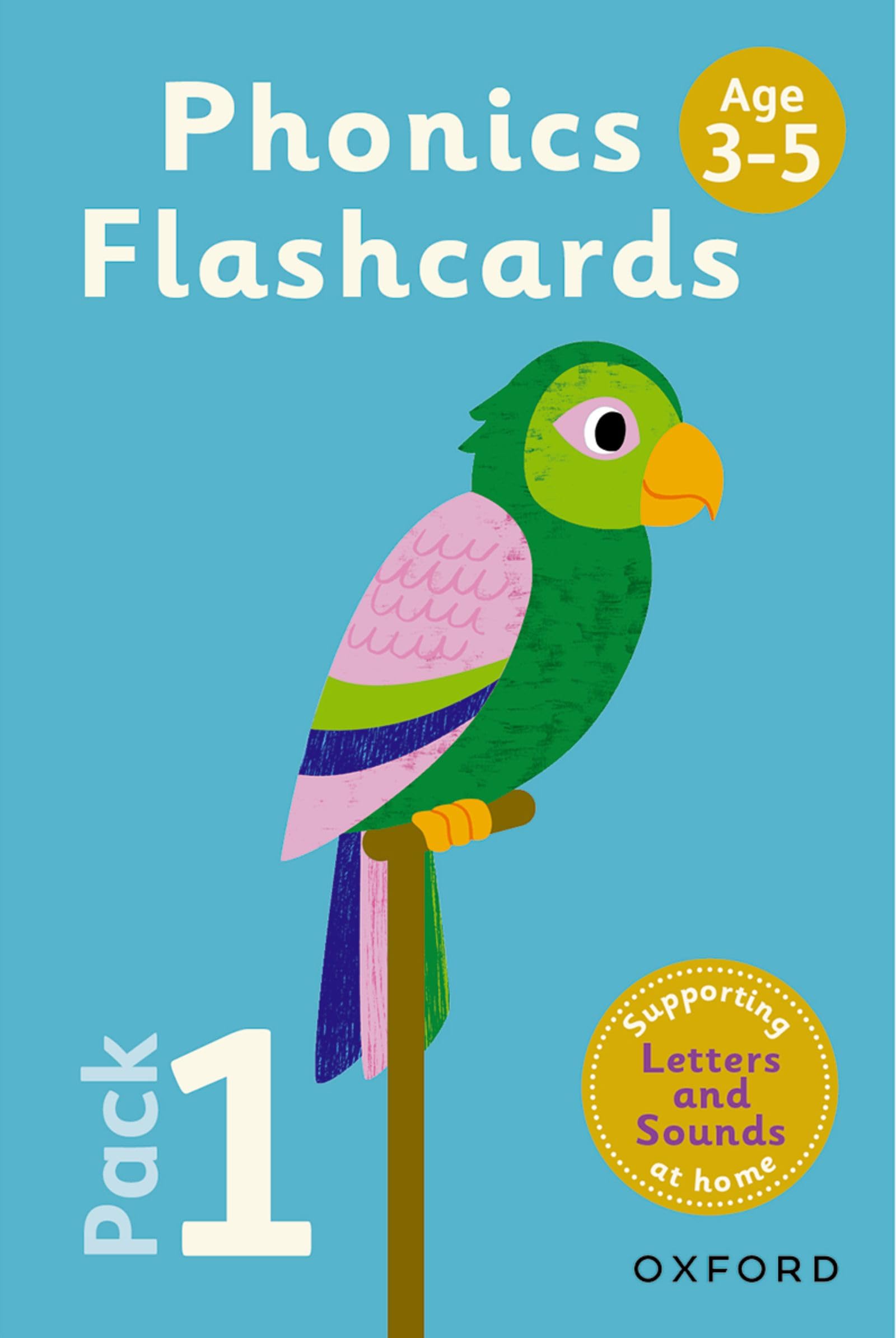 Libro: Essential Letters and Sounds Phonics Flashcards Pack 1