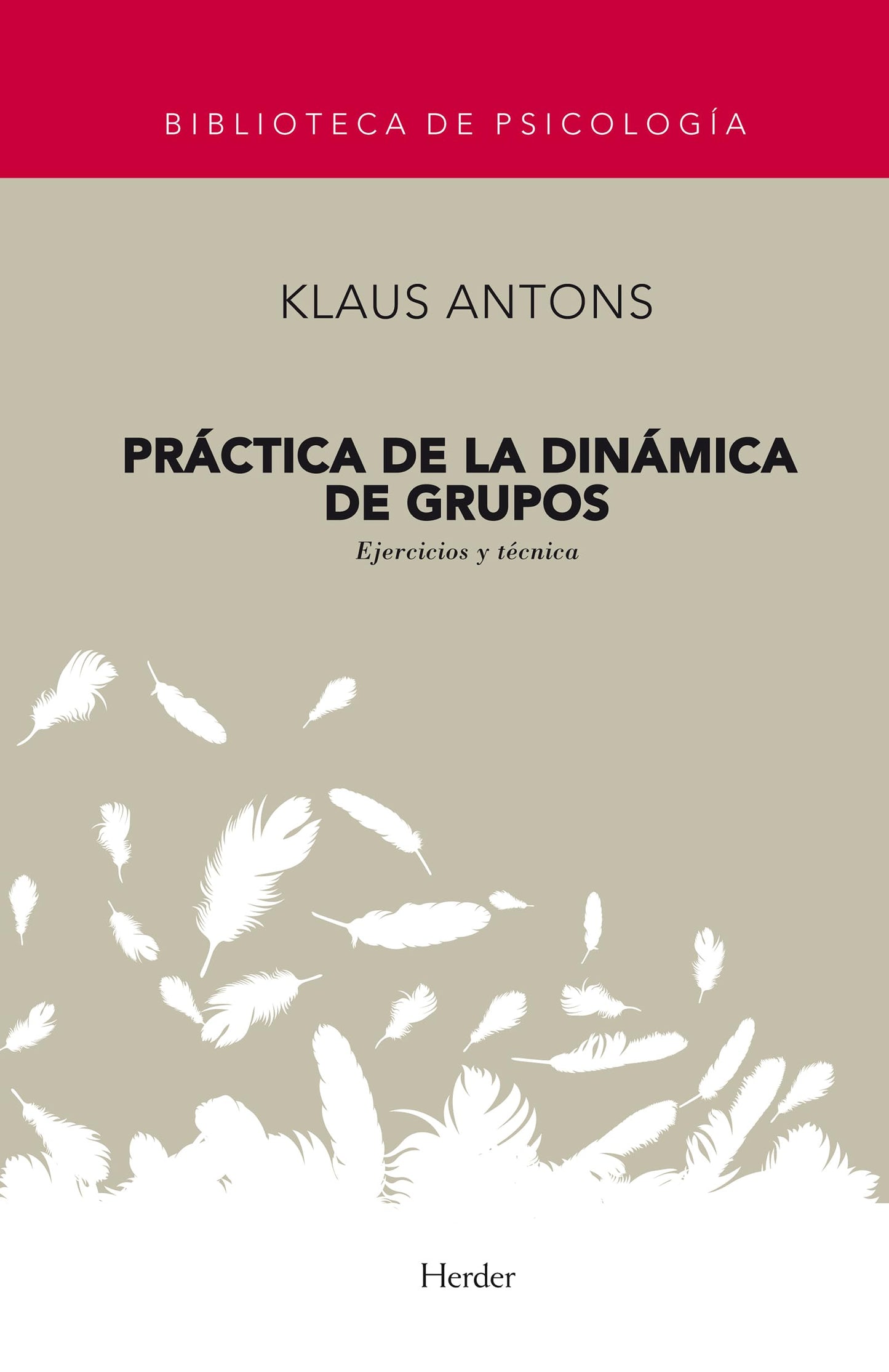 Libro: Práctica de la dinámica de grupos: Ejercicios y técnica (Spanish Edition)