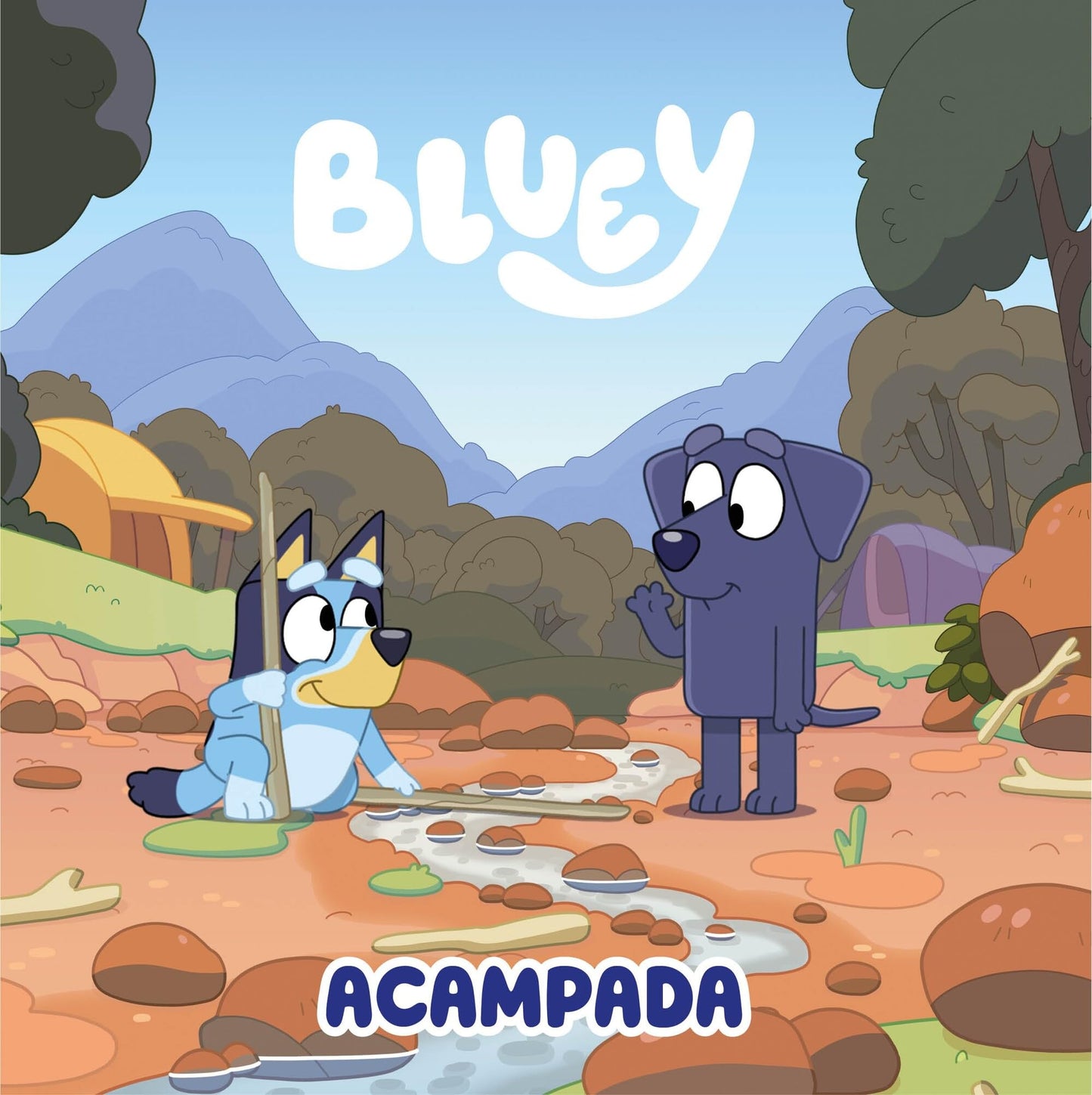 Libro: Bluey. Un cuento 13 - Acampada (edición en español) (Cuentos infantiles)
