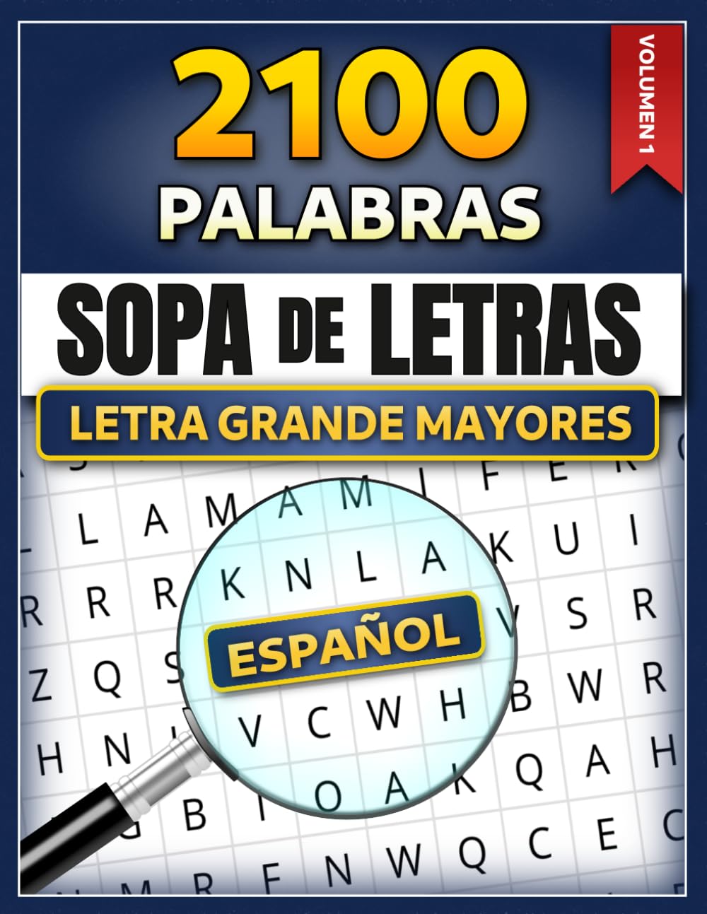 Libro: Sopa de Letras con Letra Grande Para Adultos Mayores: 100 Rompecabezas en Español, con Soluciones y Temas Variados para Ejercitar la Mente (SOPAS DE LETRAS GIGANTES: Colección Memoria Activa)