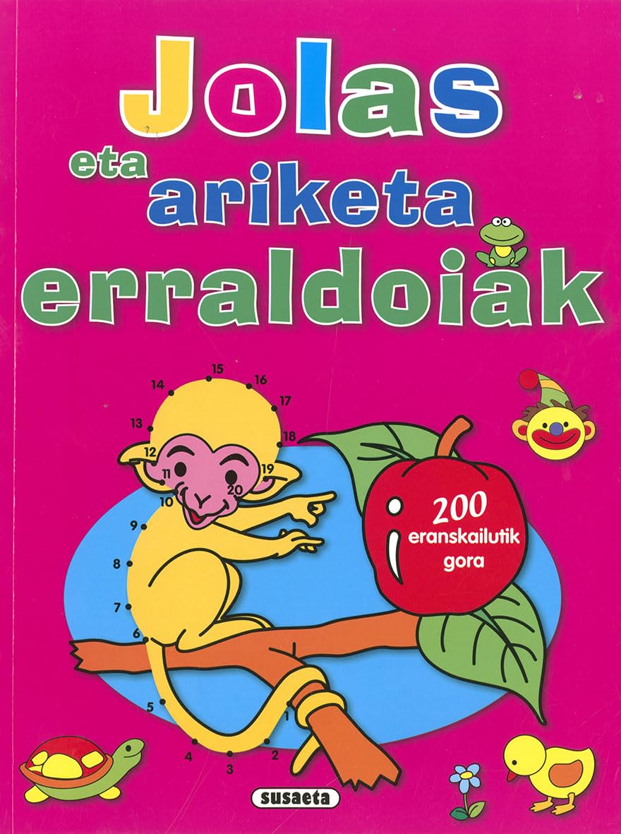 Libro: Jolas eta ariketa erraldoiak (4 titulu)