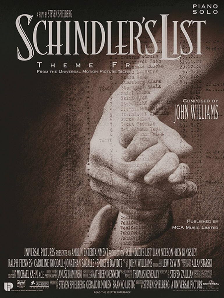 Libro: Theme from Schindler's List