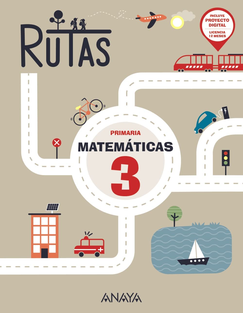 Libro: Matemáticas 3. RUTAS.