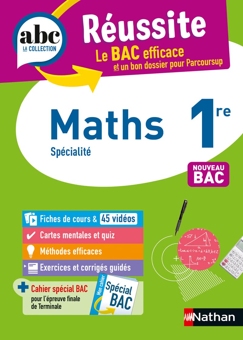 Libro: Maths spécialité 1re