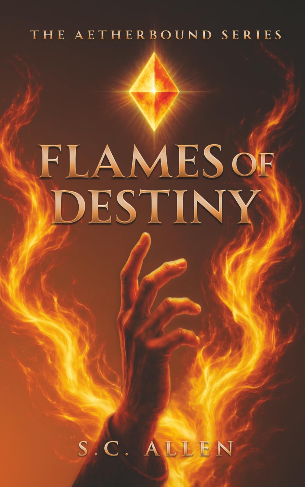 Libro: Flames of Destiny (The Aetherbound Series)