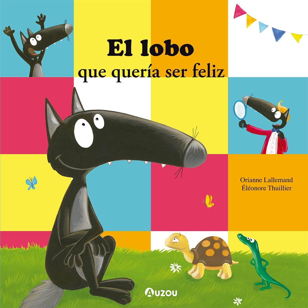 Libro: El lobo que quería ser feliz (Lobo/Llop)