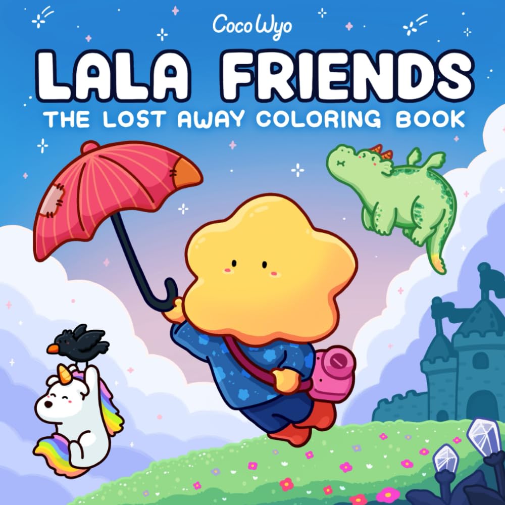 Libro: Lala Friends: Coloring Book for Adults and Teens Featuring Dreamy Characters in Imagined Worlds (Cozy & Cute Coloring)