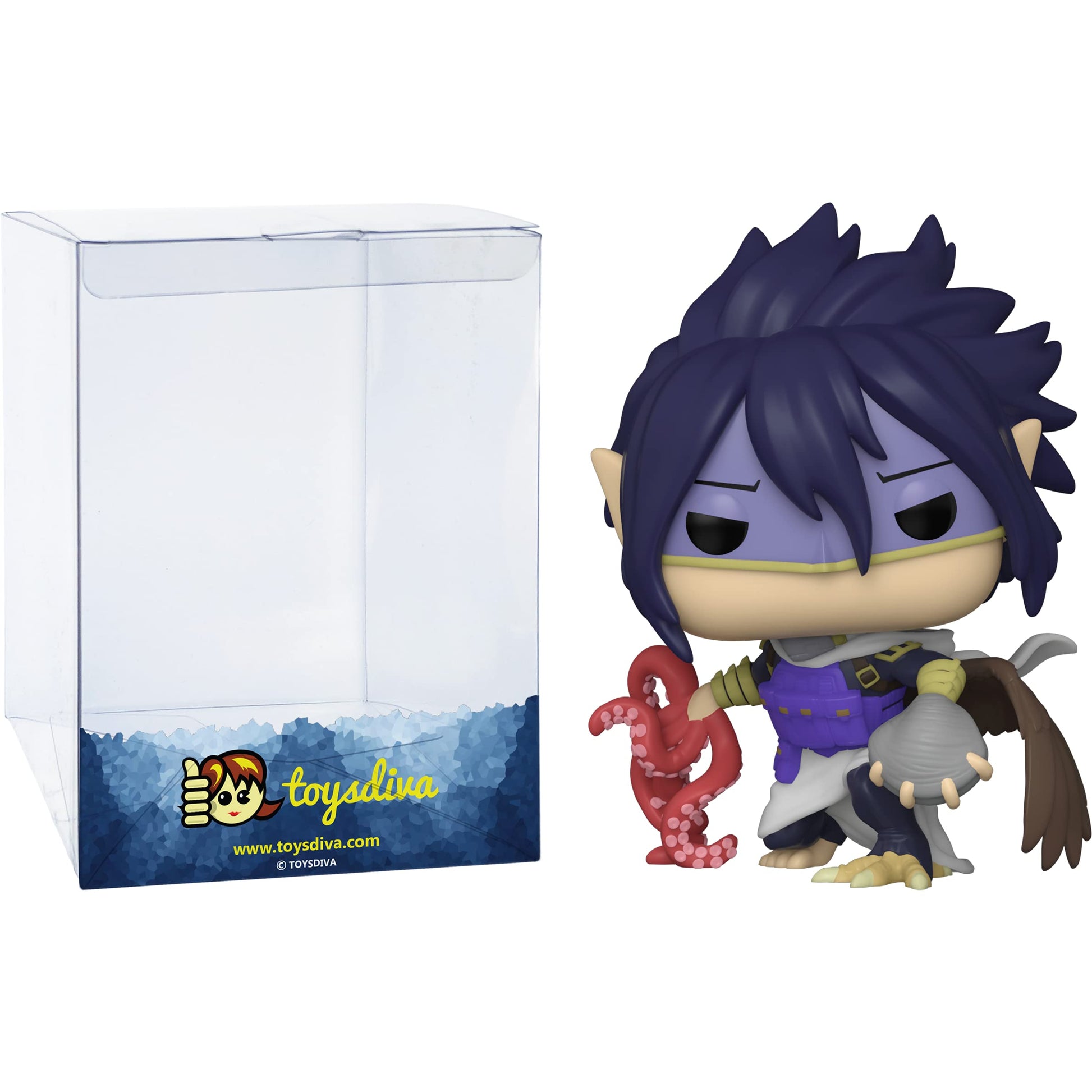 Funko Pop: Tamaki Amajiki: P o p ! Animation Figura de Vinilo Pack with 1 Compatible 'ToysDiva' Graphic Protector (1005-51930 - B)