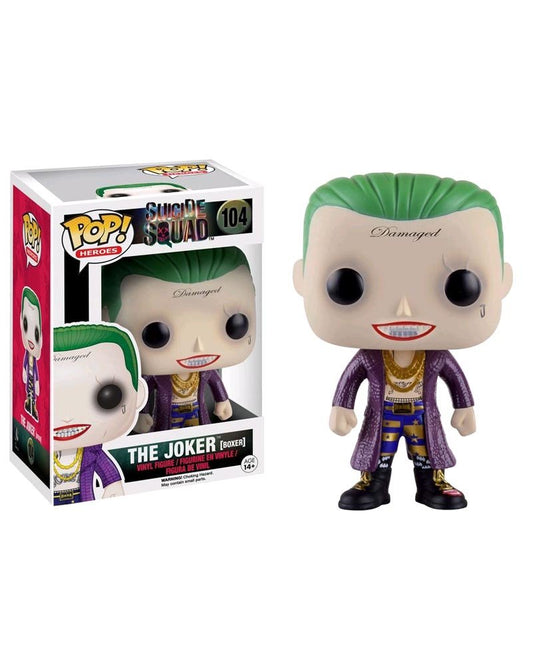 Funko FK8660 Suicide Squad Dolls Joker Boxer Figura de Vinilo 10 cm Limited Edition