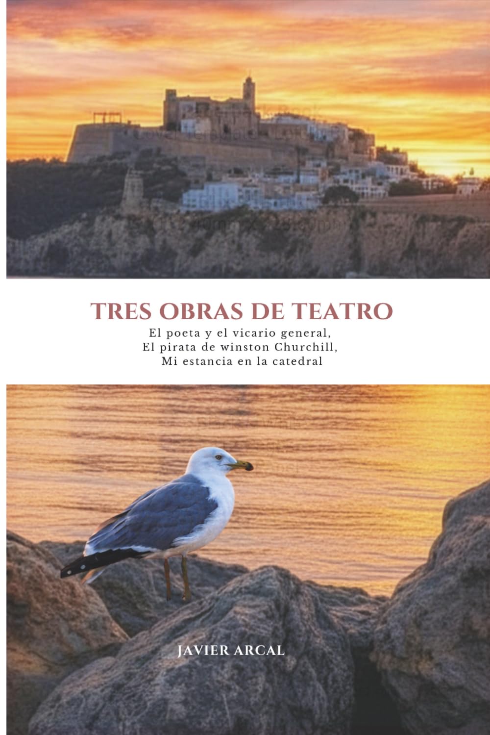 Libro: TRES OBRAS DE TEATRO: EL POETA Y EL VICARIO GENERAL, EL PIRATA DE WINSTON CHURCHILL, MI ESTANCIA EN LA CATEDRAL