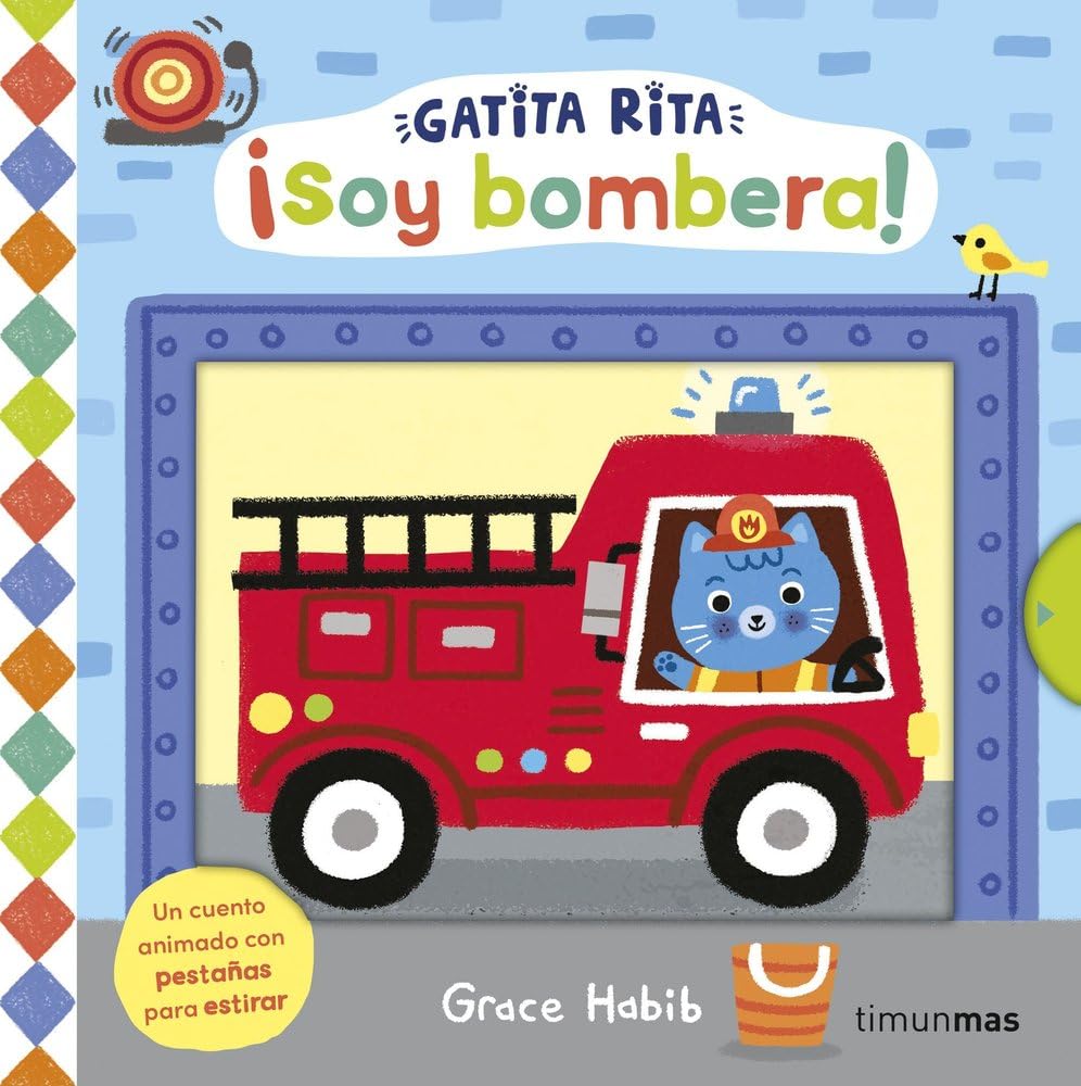 Libro: Gatita Rita. ¡Soy bombera! (Libros con mecanismos)