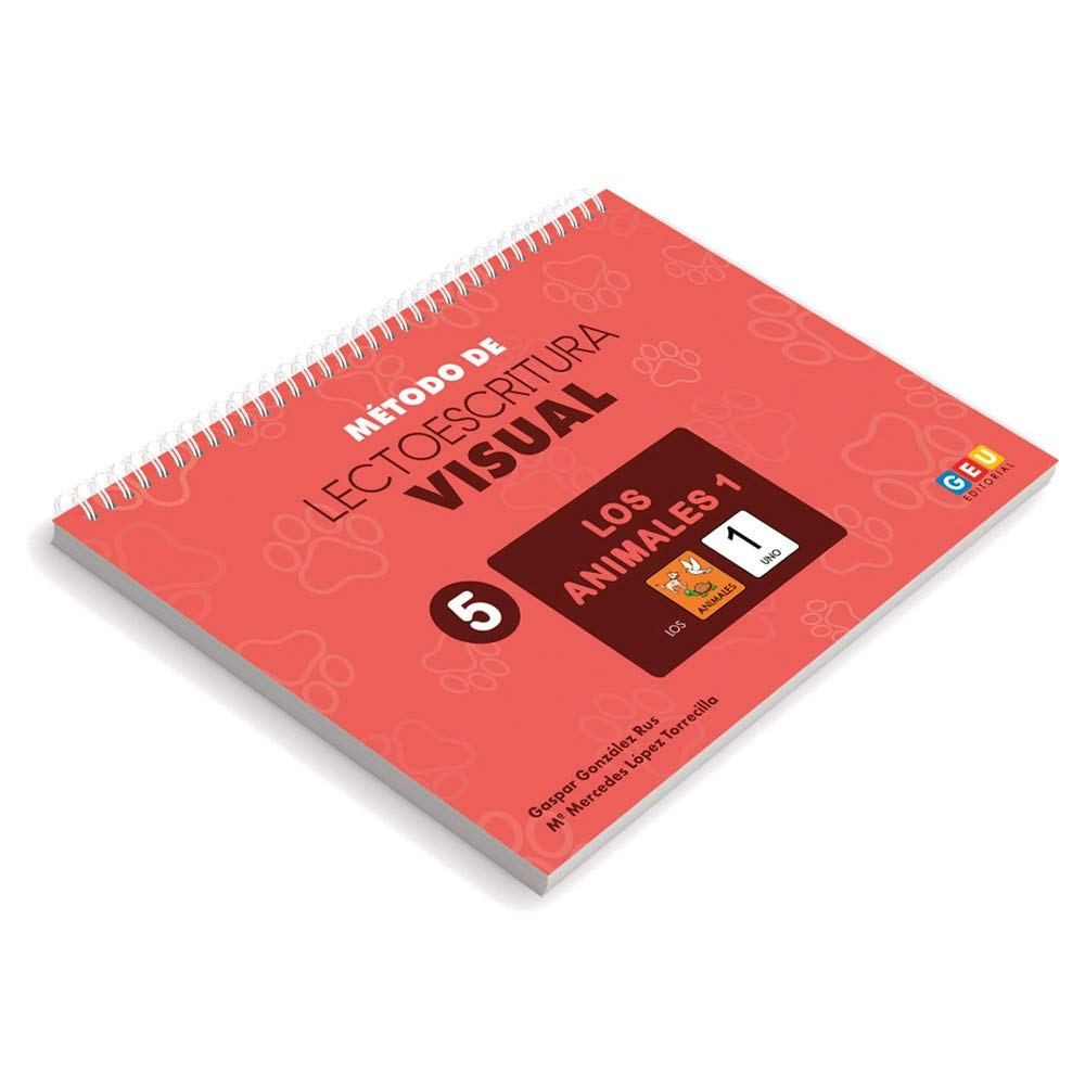 Libro: Método de lectoescritura visual 5. Los animales 1