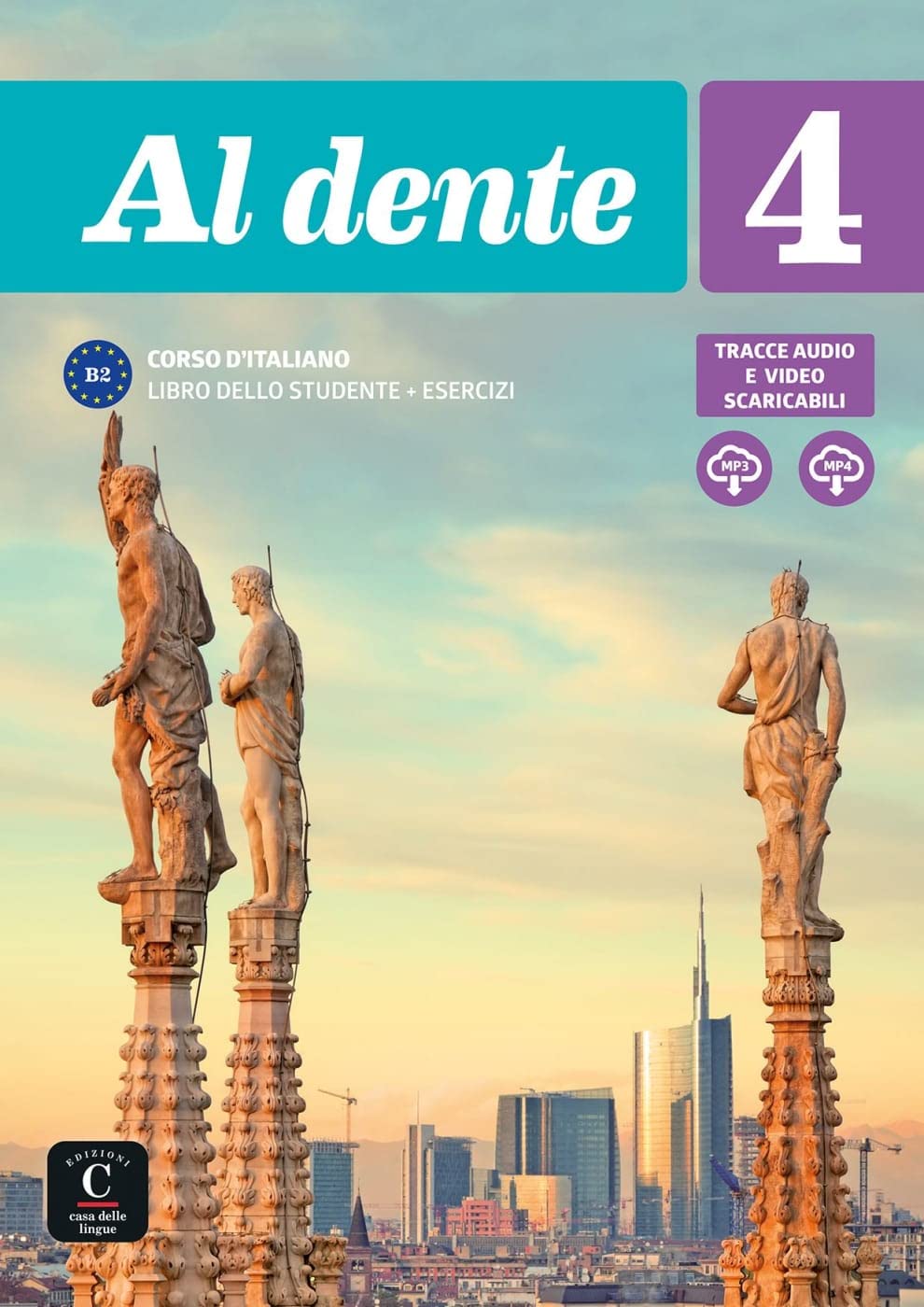 Libro: Al dente 4 (B2). Libro dello studente + esercizi + CD + DVD