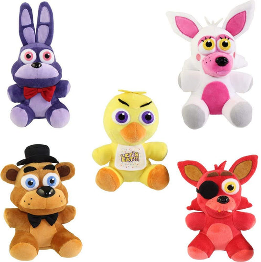 FunKo Five Nights at Freddy's Series 1 Plush Collection, 6-Pulgadas (Set of 5)