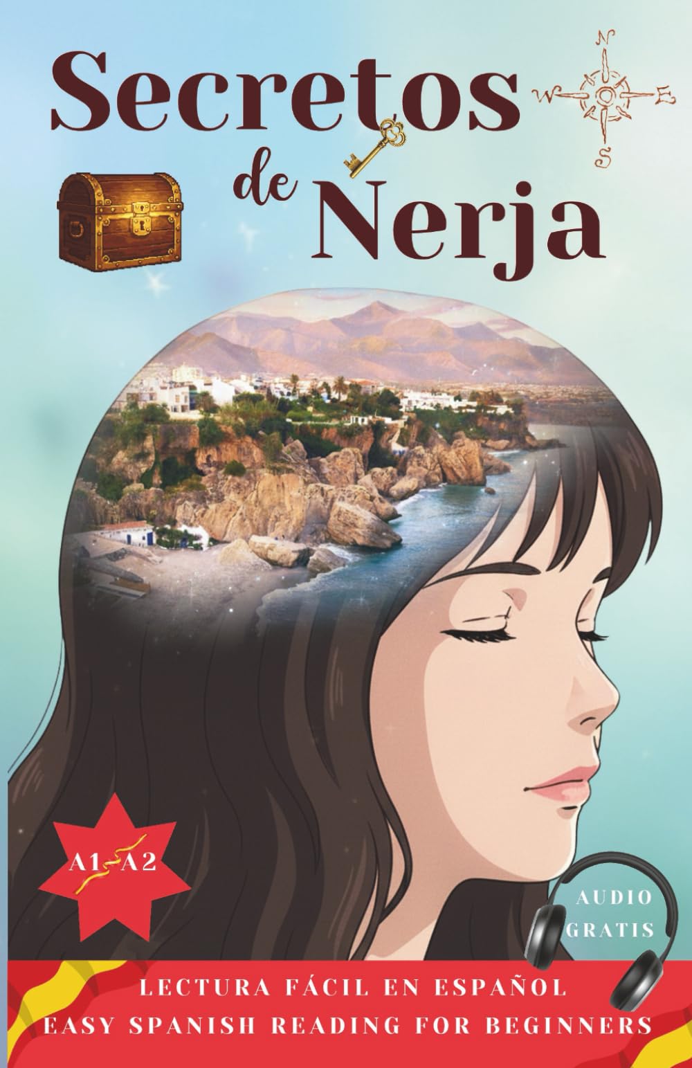 Libro: Secretos de Nerja: Easy Spanish Reading for Beginners A1/A2: Lectura fácil en español (Spanish Edition)