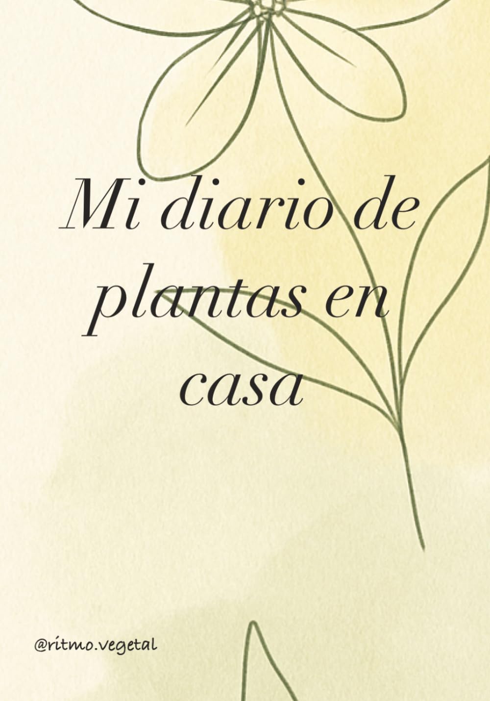 Libro: Mi diario de plantas en casa