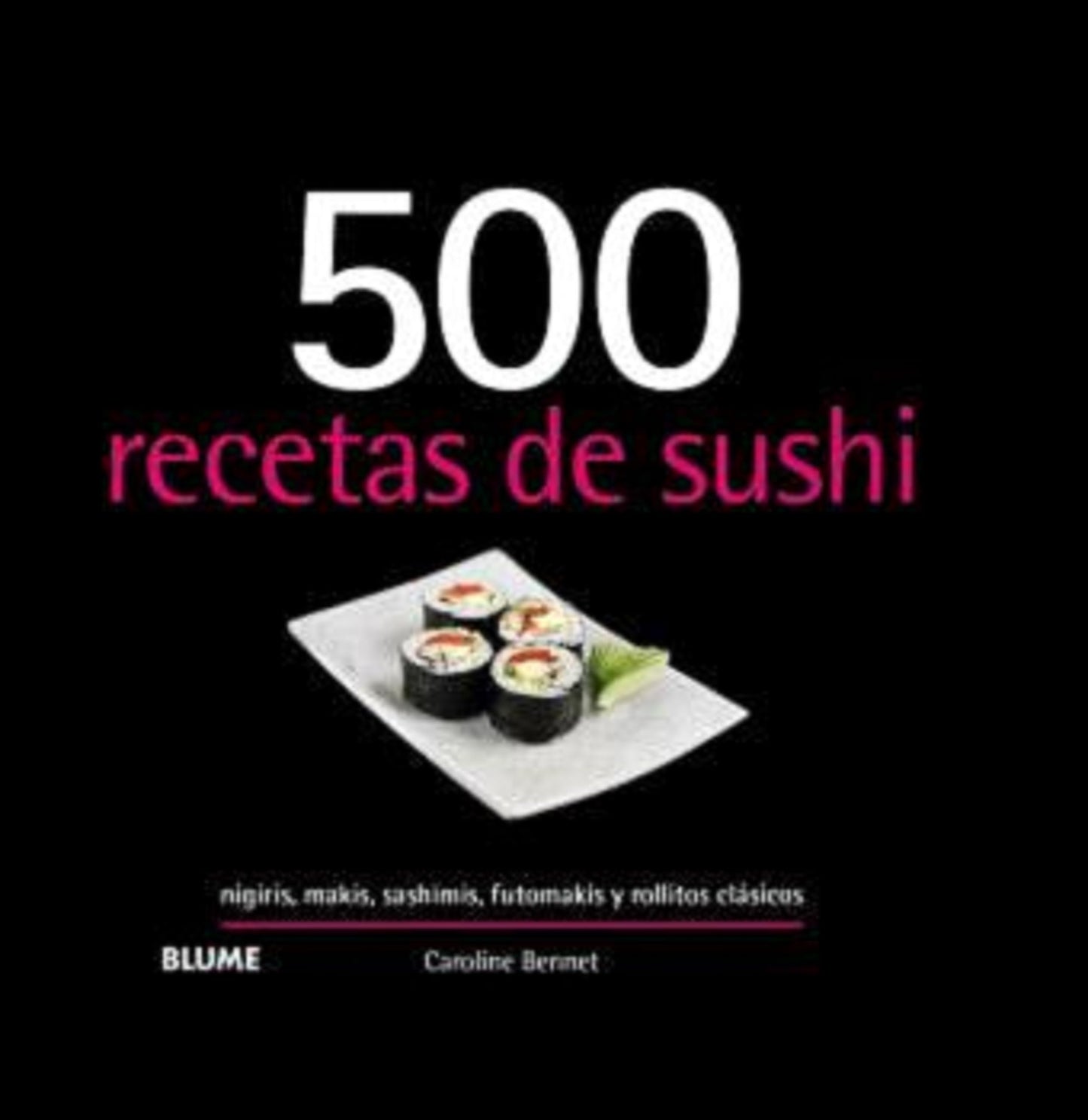 Libro: 500 recetas de sushi (2024)