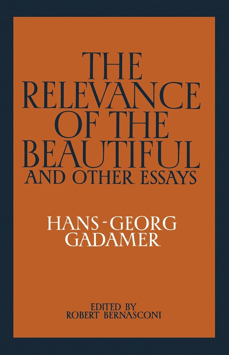 Libro: The Relevance of the Beautiful and Other Essays