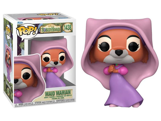 Funko Pop Robin Hood + Protector: Pop! Disney Figura de Vinilo (Gift Set Bundled with ToyBop Box Protector Collector Case) (Maid Marian)