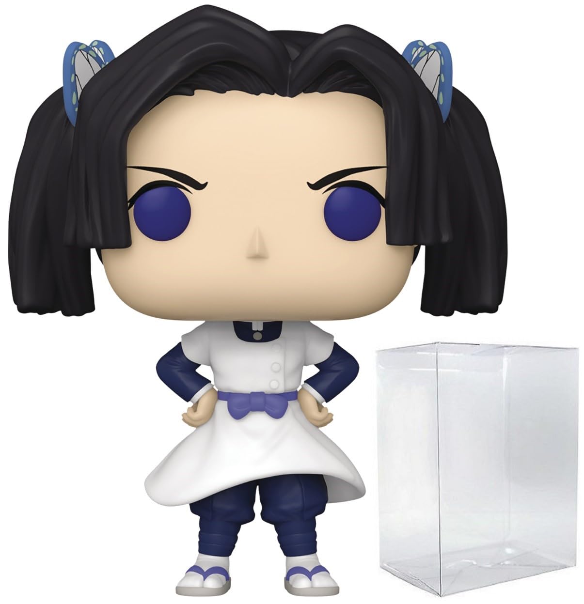 Funko Pop: POP Anime: Kimetsu no Yaiba - Aoi Kanzaki Limited Edition Chase Funko Figura de Vinilo (Bundled with Compatible Box Protector Case), Multicolor, 3.75