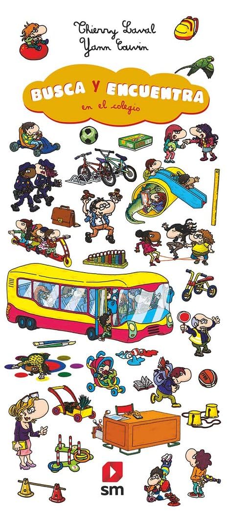 Libro: Busca y encuentra en el colegio