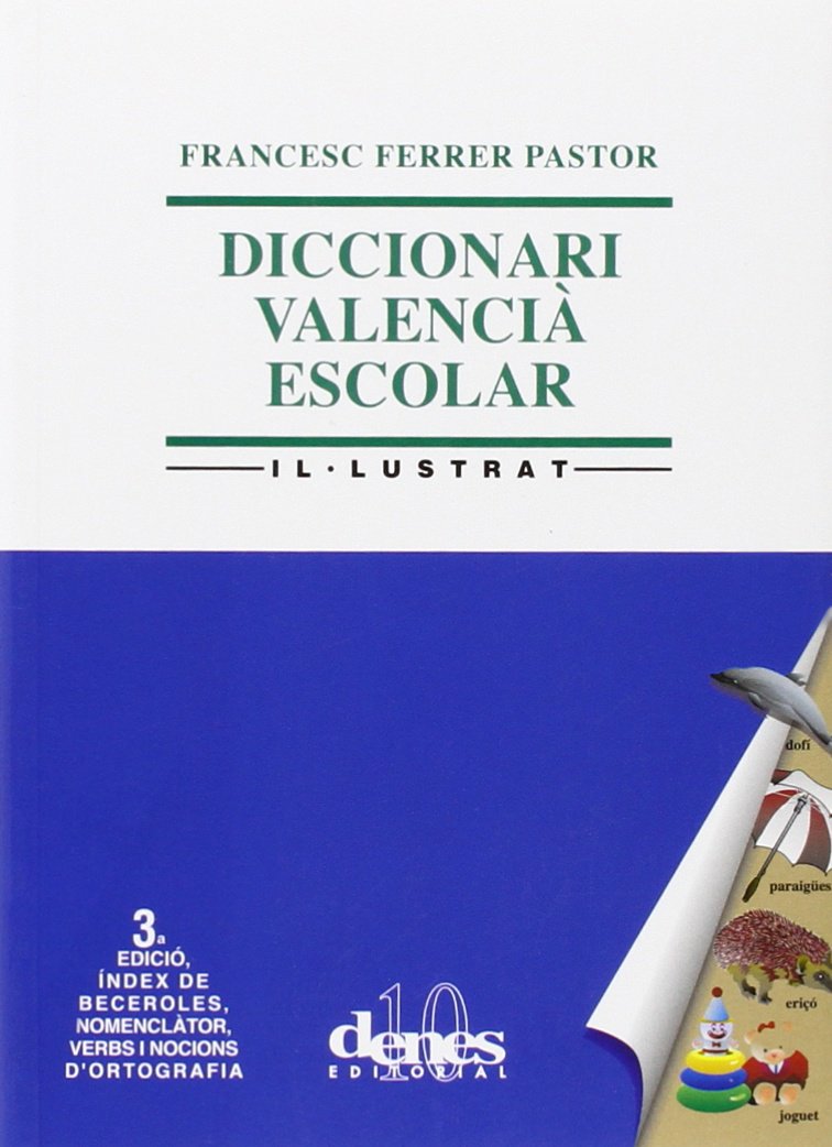 Libro: Diccionari escolar senzill valencià-castellà il·lustrat
