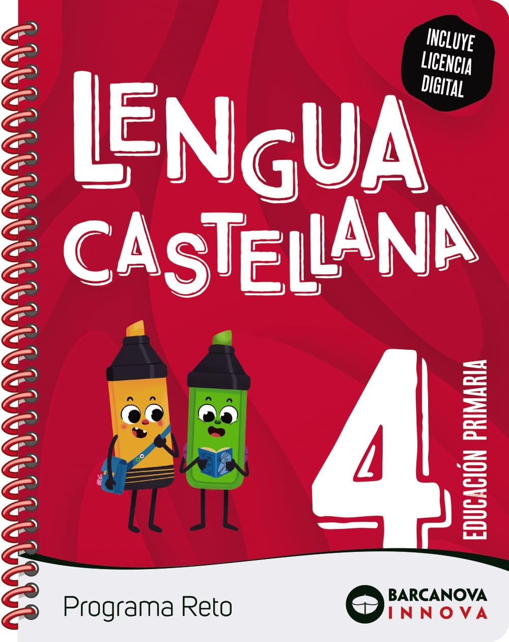 Libro: Reto 4. Lengua castellana (Innova 2)