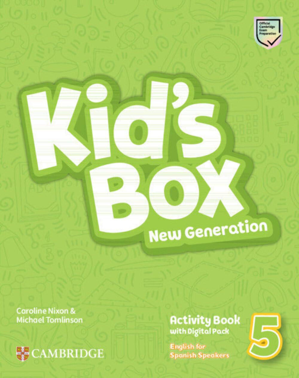 Libro: Kid's Box New Generation English for Spanish Speakers Level 5 Activity Book with Home Booklet and Digital Pack (2023)