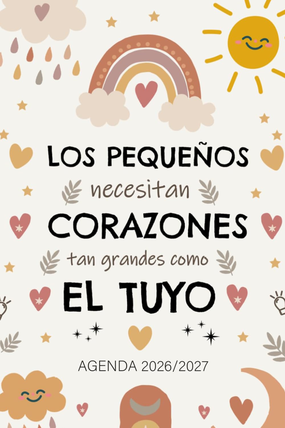 Agenda Profesora 2026 2027 A5: Regalo para maestra de infantil