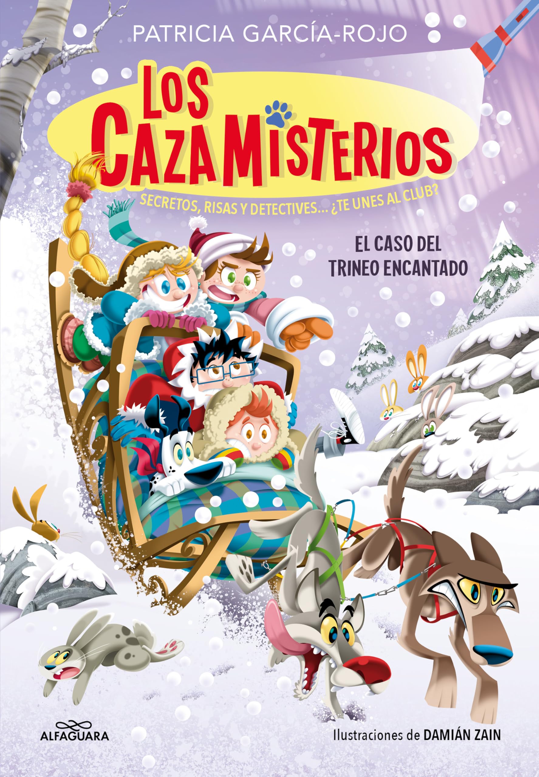 Los cazamisterios 7 - El caso del trineo encantado: Secretos, risas y detectives... ¿te unes al club? (Jóvenes lectores)