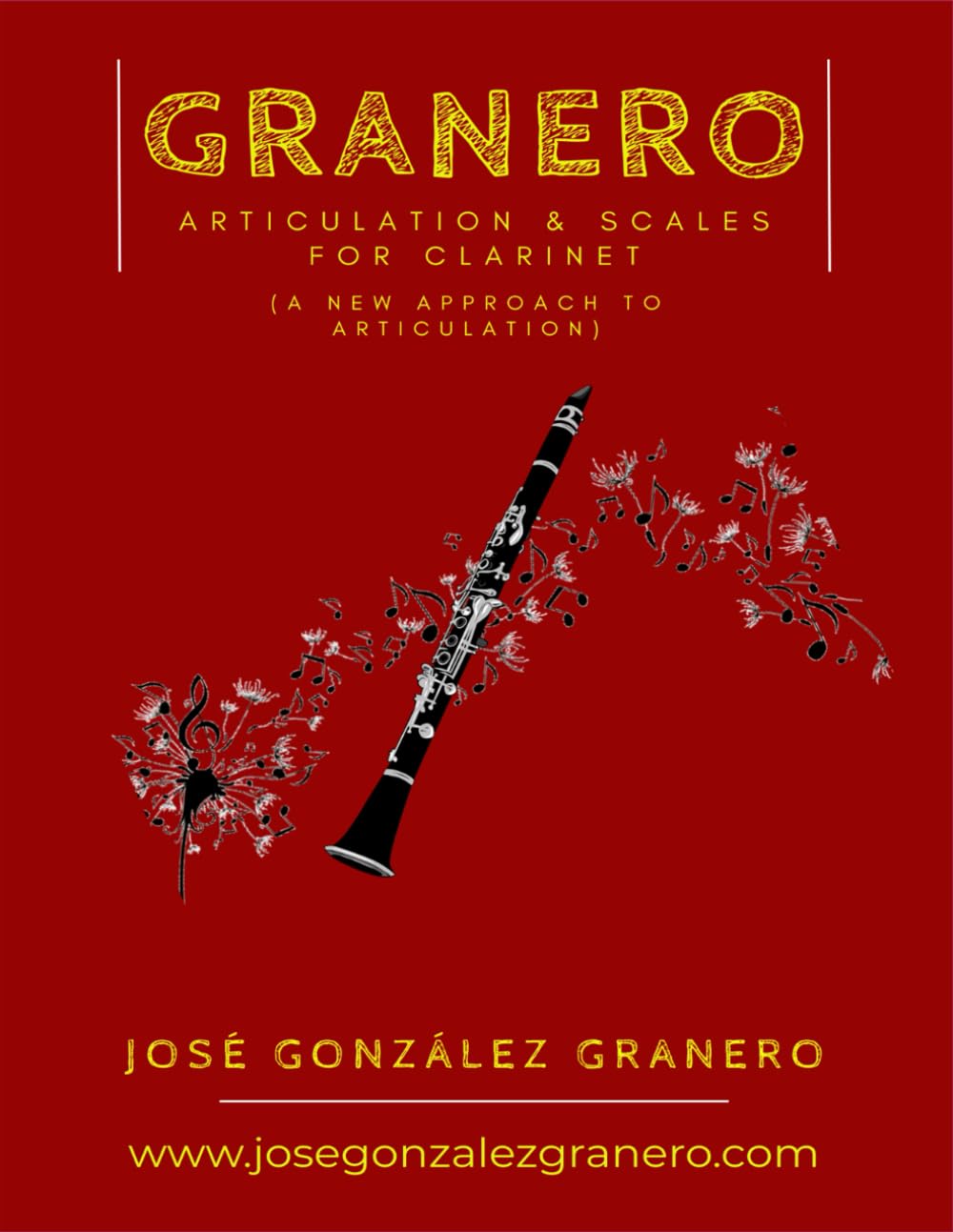 Libro: GRANERO: Articulation & Scales for Clarinet - (a new approach to articulation)