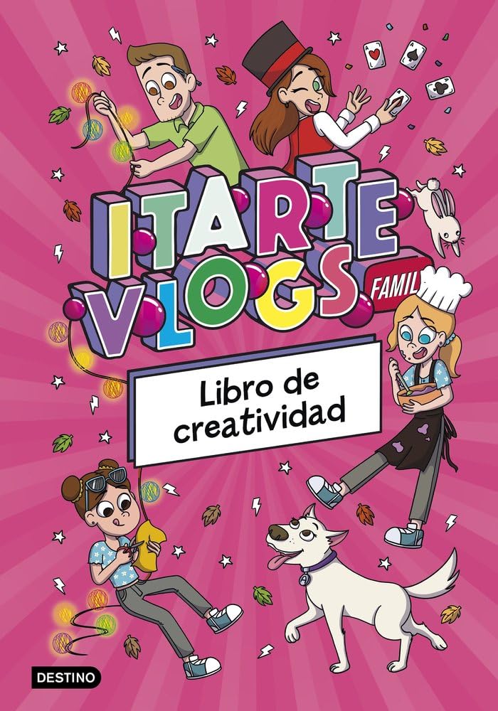 Libro: Itarte Vlogs Family. Libro de creatividad (Jóvenes influencers)