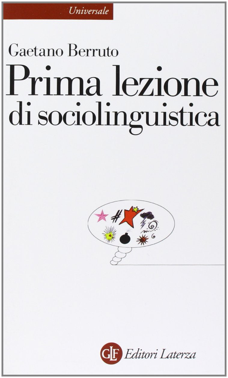 Libro: Prima lezione di sociolinguistica
